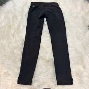 Lululemon retro‎ low waist grey leggings size 6